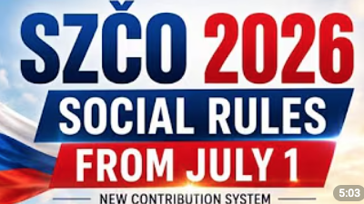  Новые правила социальных взносов для SZČO в Словакии с июля 2026 года